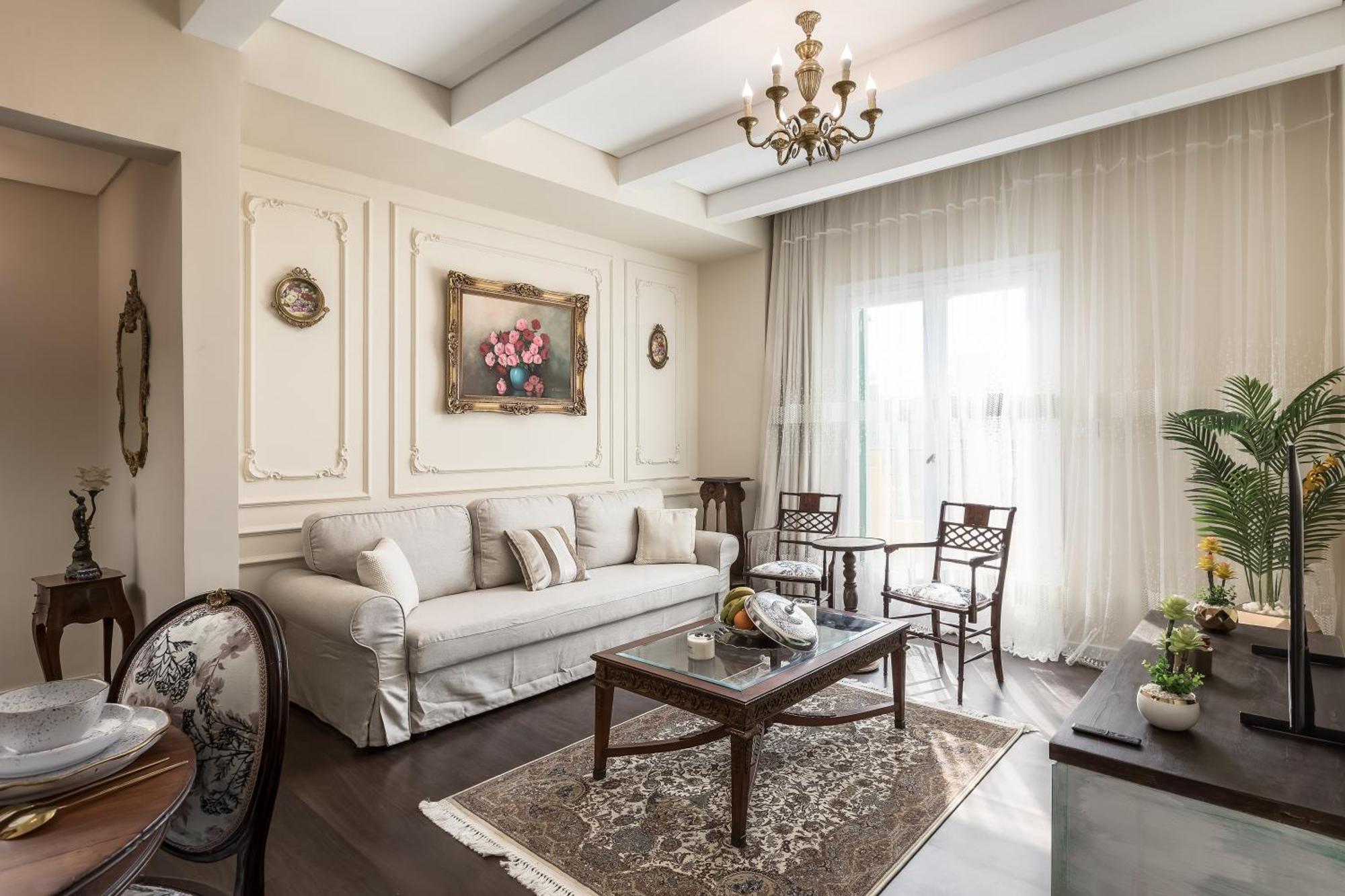 Apartamento Sunny Vintage Haven Dual Balcony, Panoramic View
